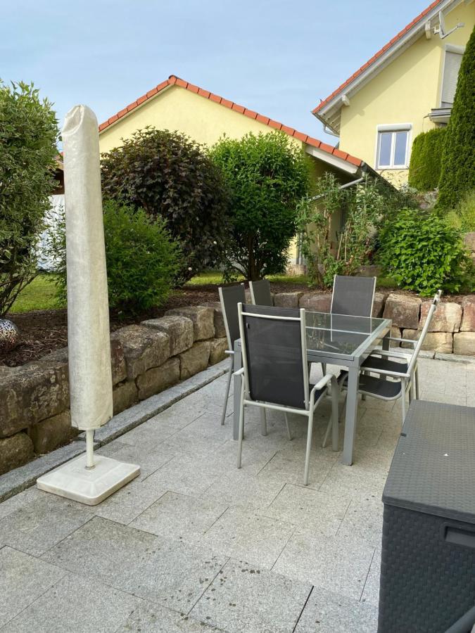 Ferienwohnung Messmer Mit Terrasse Heiligenborn Exteriér fotografie